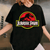 Vintage Jurassic Park Distressed Logo Graphic T-Shirt for Dinosaur Lovers - Unique Retro Style Tee for Casual Wear - 1