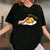 Cute Gudetama Leave Me Alone Tee Shirt Perfect for Lazy Days and Chill Vibes, Adorable Egg Character Graphic Design - 1