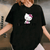 Cute Hello Kitty and Dear Daniel Couples Tee Shirt for Matching Outfits, Perfect for Romantic Dates and Sweet Memories - 1