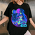 Star Wars Bright Classic Neon Graphic T-Shirt Featuring Iconic Characters in Vibrant Colors for Fans and Collectors - 1