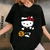 Adorable Hello Kitty Basketball T-Shirt for Kids and Fans - Cute Design Featuring Hello Kitty in Action, Perfect for Playtime! - 1
