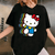 Vibrant Hello Kitty Rainbow T-Shirt for Kids and Adults - Cute, Colorful Design Perfect for Everyday Wear and Fun Adventures - 1