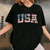 Patriotic USA T-Shirt with US Flag Design Perfect for 4th of July Celebrations - Comfy and Stylish American Tee - 1