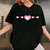 Cute Hello Kitty Hearts T-Shirt for Kids and Adults, Adorable Cartoon Design Perfect for Everyday Wear and Gifts - 1