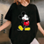 Classic Disney Mickey Mouse Pose T-Shirt for Fans - Cute and Stylish Graphic Tee Perfect for Everyday Wear and Gifts - 1