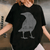 Vintage Crow Blackbird Raven Gift T-Shirt for Bird Lovers, Stylish and Unique Graphic Tee, Perfect for Nature Enthusiasts - 1
