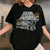 Retro Star Wars Millennium Falcon 77 T-Shirt with Stylish Diagonal Stripes – Perfect for Fans and Collectors! - 1