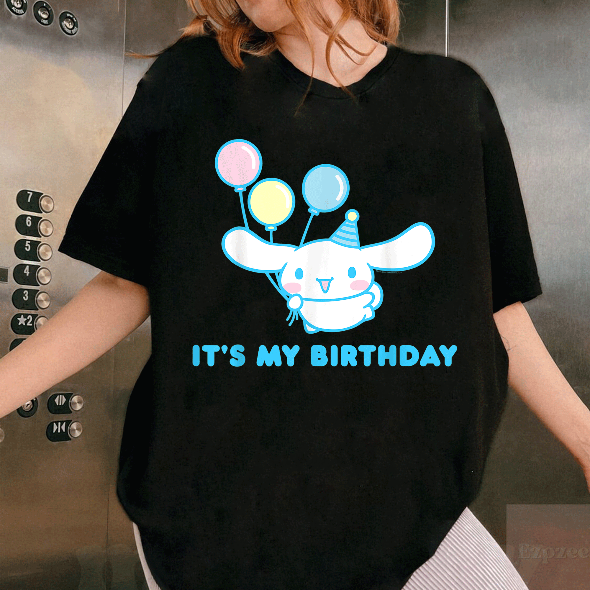 Adorable Cinnamoroll Birthday T-Shirt for Kids - Cute and Fun Design Perfect for Celebrating Special Days in Style - 1
