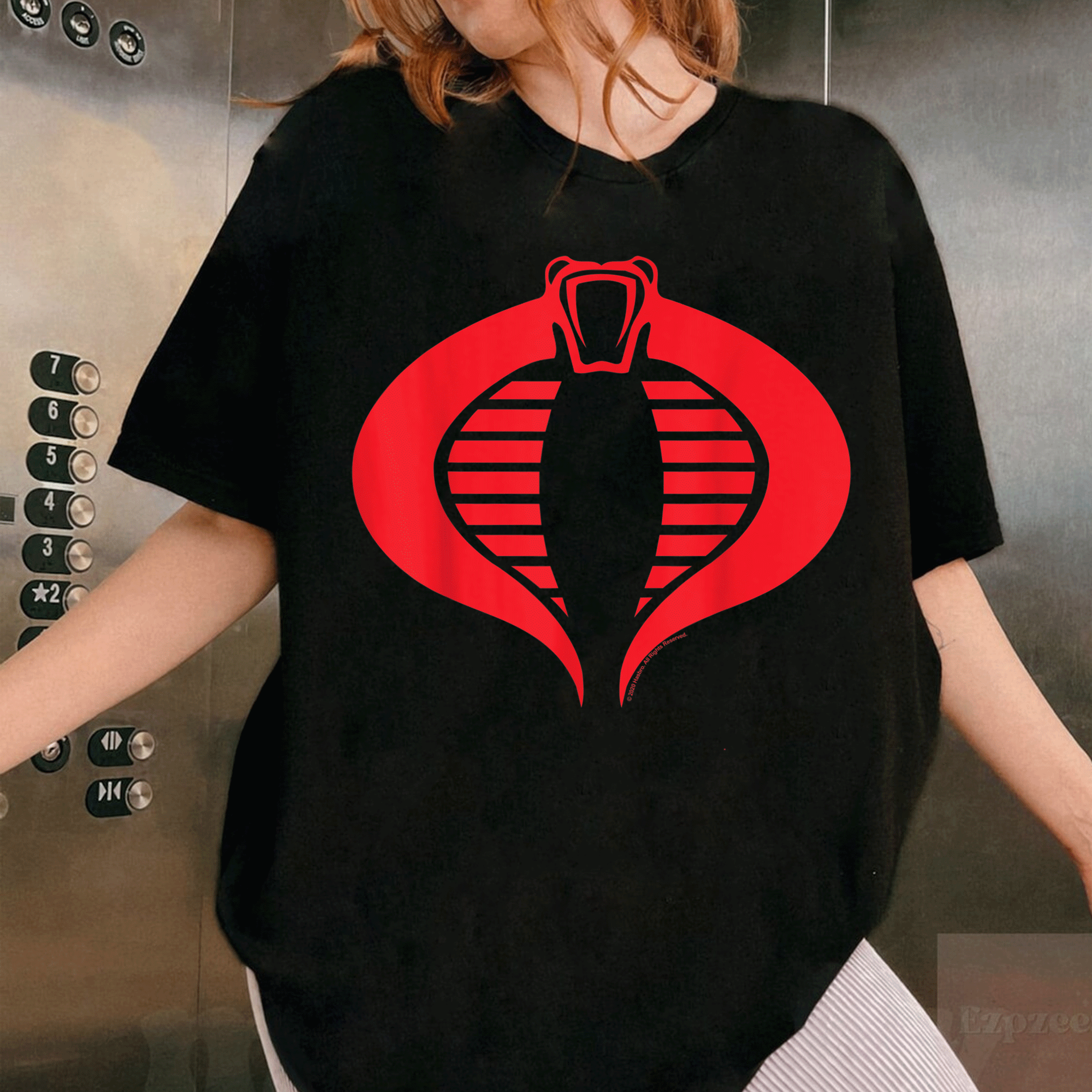 Stylish G.I. Joe Cobra Logo T-Shirt for Fans - Cool Graphic Tee Featuring Iconic Cobra Emblem - Perfect Gift Idea - 1