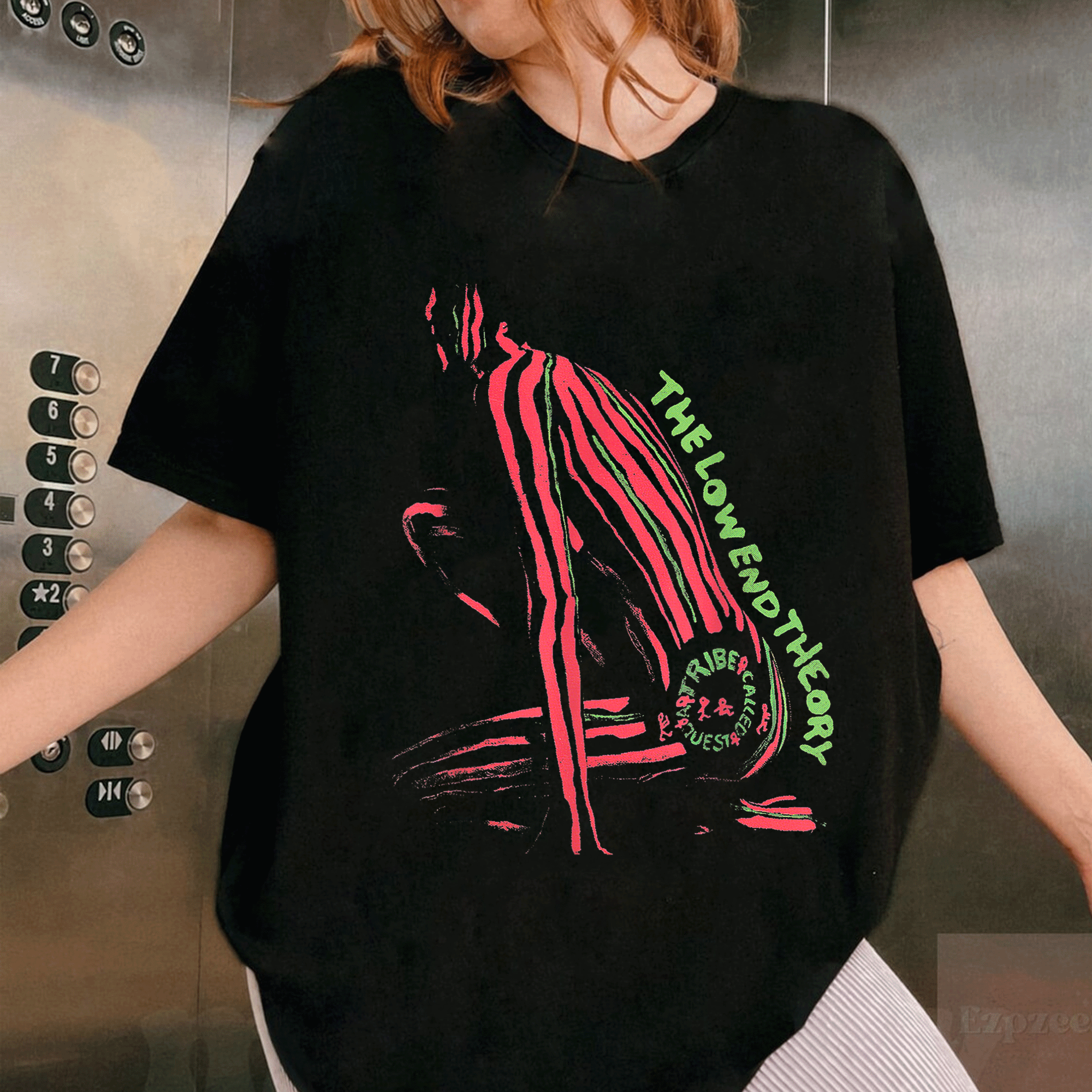 A Tribe Called Quest Official Low End Theory T-Shirt - Iconic Hip Hop Merch Featuring Classic Album Artwork Design - 1
