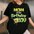 Mademark x SpongeBob SquarePants Mom Of The Birthday Boy T-Shirt Fun and Colorful Design for Celebrating Special Days - 1