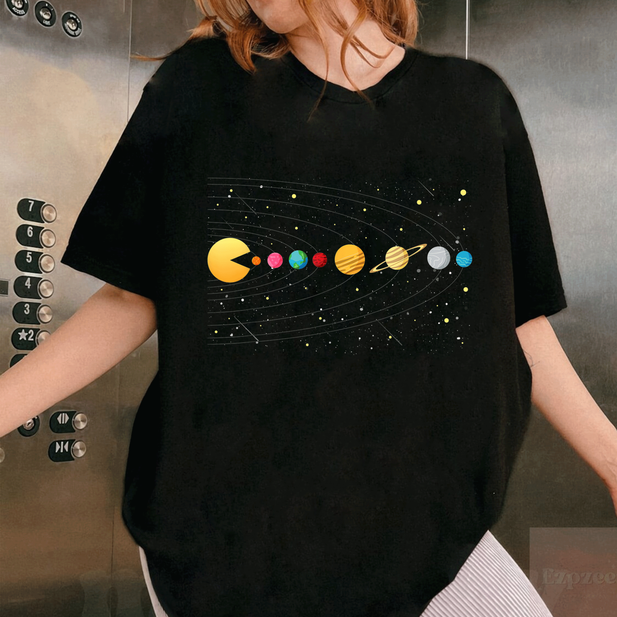 Funny Astronaut Space Video Games T-Shirt - Quirky Solar System Design for Kids and Adults Who Love Humor and Fun! - 1