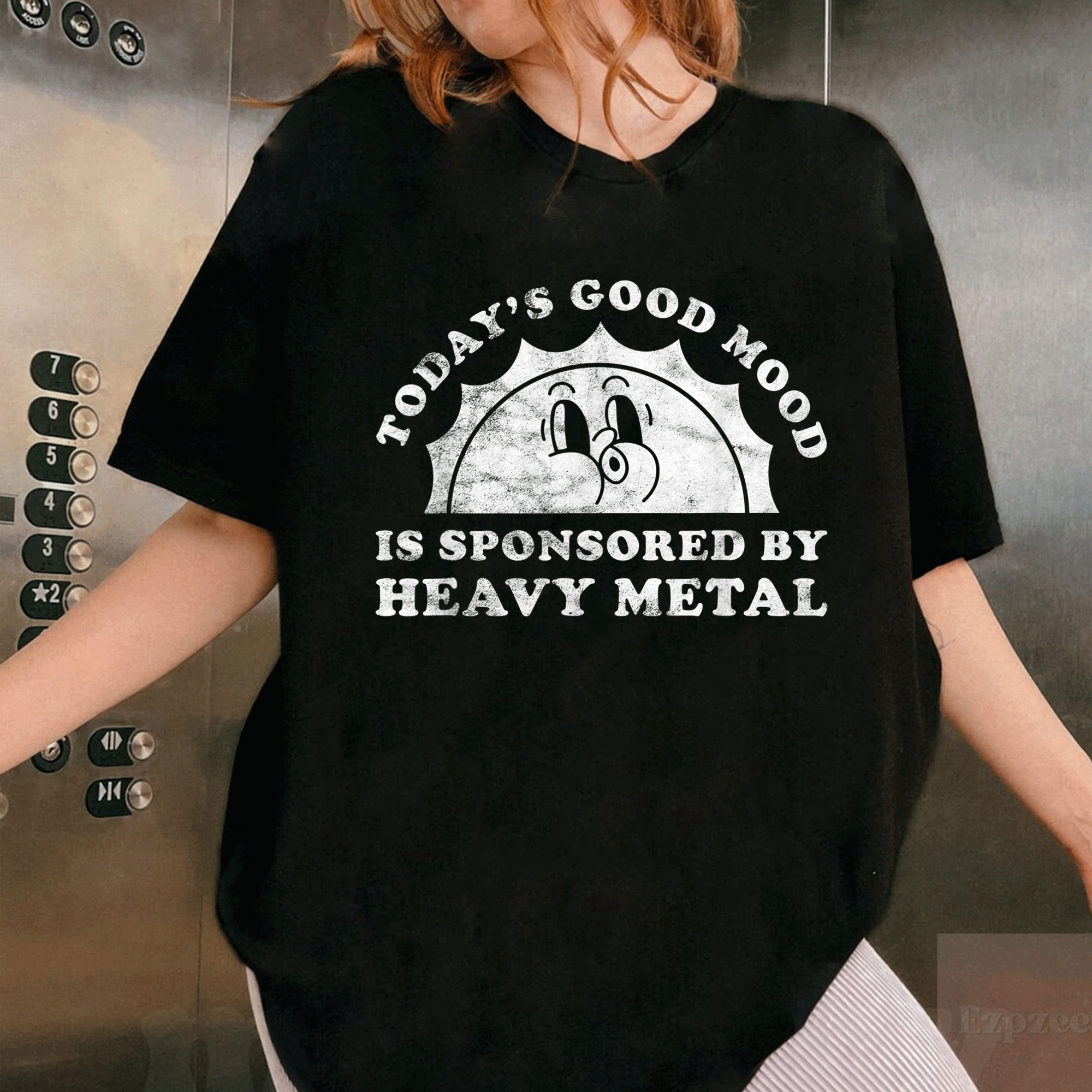 Funny Cute Vintage Retro Heavy Metal T-Shirt Perfect for Music Lovers and Nostalgia Enthusiasts, Unique Gift Idea - 1