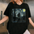 Bigfoot Starry Night T-Shirt - Unique Sasquatch Art Inspired by Van Gogh's Sky Painting for Nature Lovers - 1