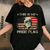 Pride Flag Trump 2024 American Flag T-Shirt for 4th of July Celebrations - Celebrate Freedom and Unity in Style! - 1