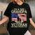 Celebrate Dad, Grandpa, and Veteran Pride with Our Fun Fathers Day T-Shirt - Perfect Gift for Proud Papas! - 1