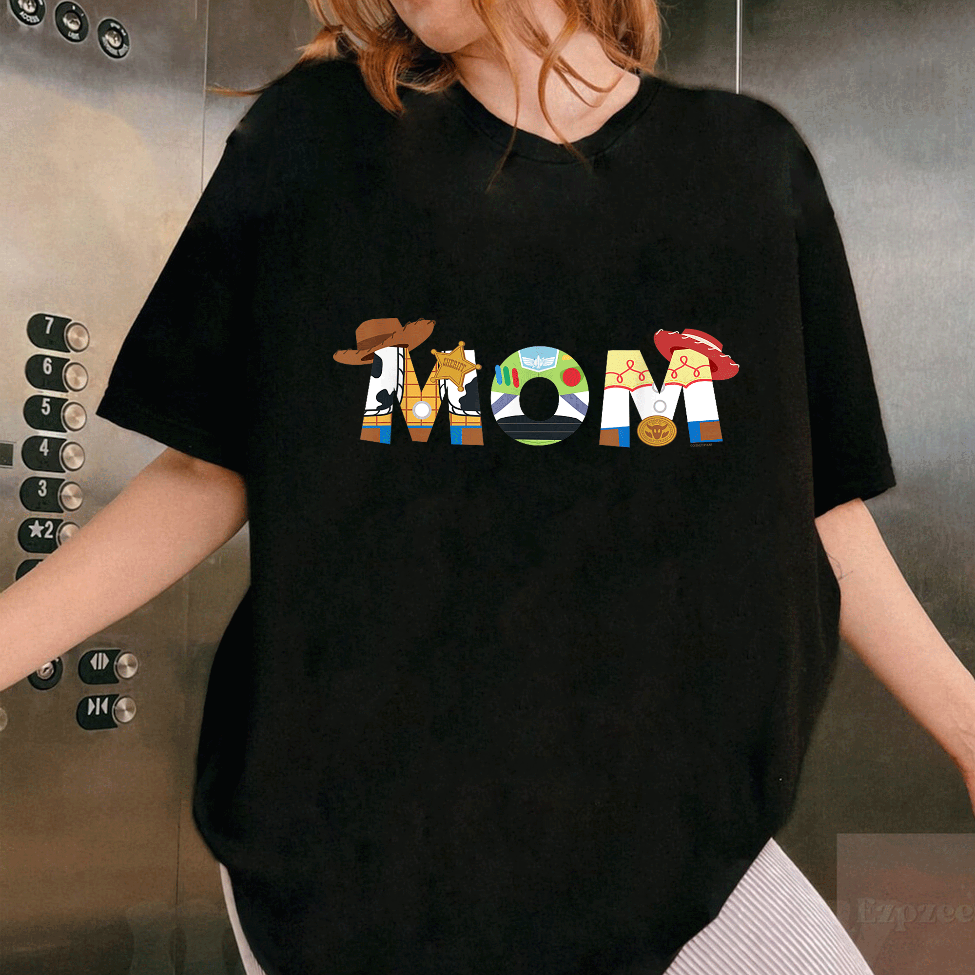 Celebrate Mom with Disney Pixar Toy Story T-Shirt for Mother's Day or Birthday - Adorable Fun Design for Every Toy Story Fan - 1
