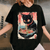 Adorable Cat Ramen Noodle T-Shirt for Anime and Manga Lovers - Cute Japanese Cat Design Perfect for Casual Wear and Gifts - 1