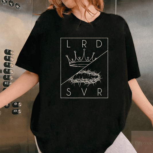 Vintage Retro Jesus Graphic T-Shirt for Christians - Lord and Savior Design, Faith-Inspired Apparel, Unique Religious Gift - 1