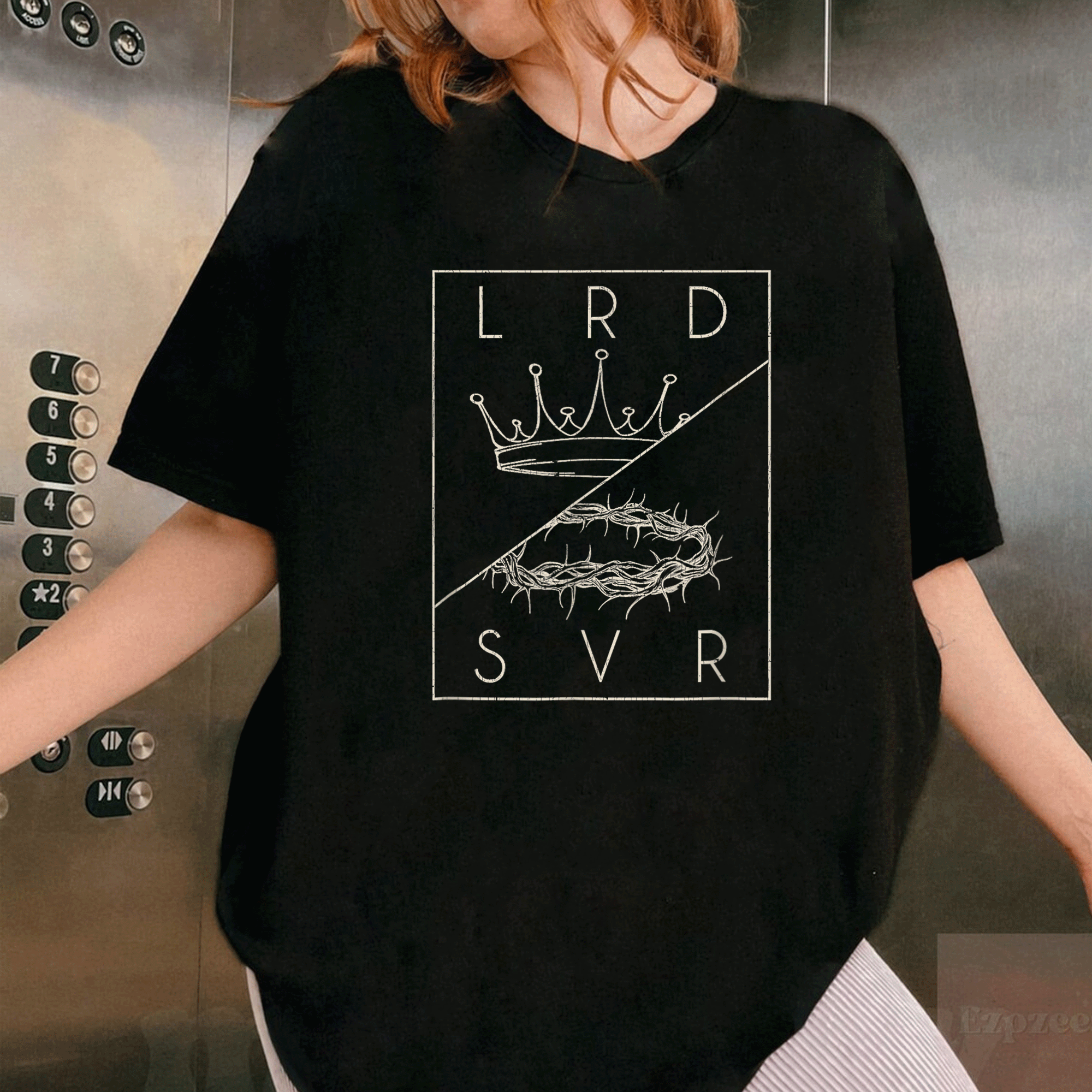 Vintage Retro Jesus Graphic T-Shirt for Christians - Lord and Savior Design, Faith-Inspired Apparel, Unique Religious Gift - 1
