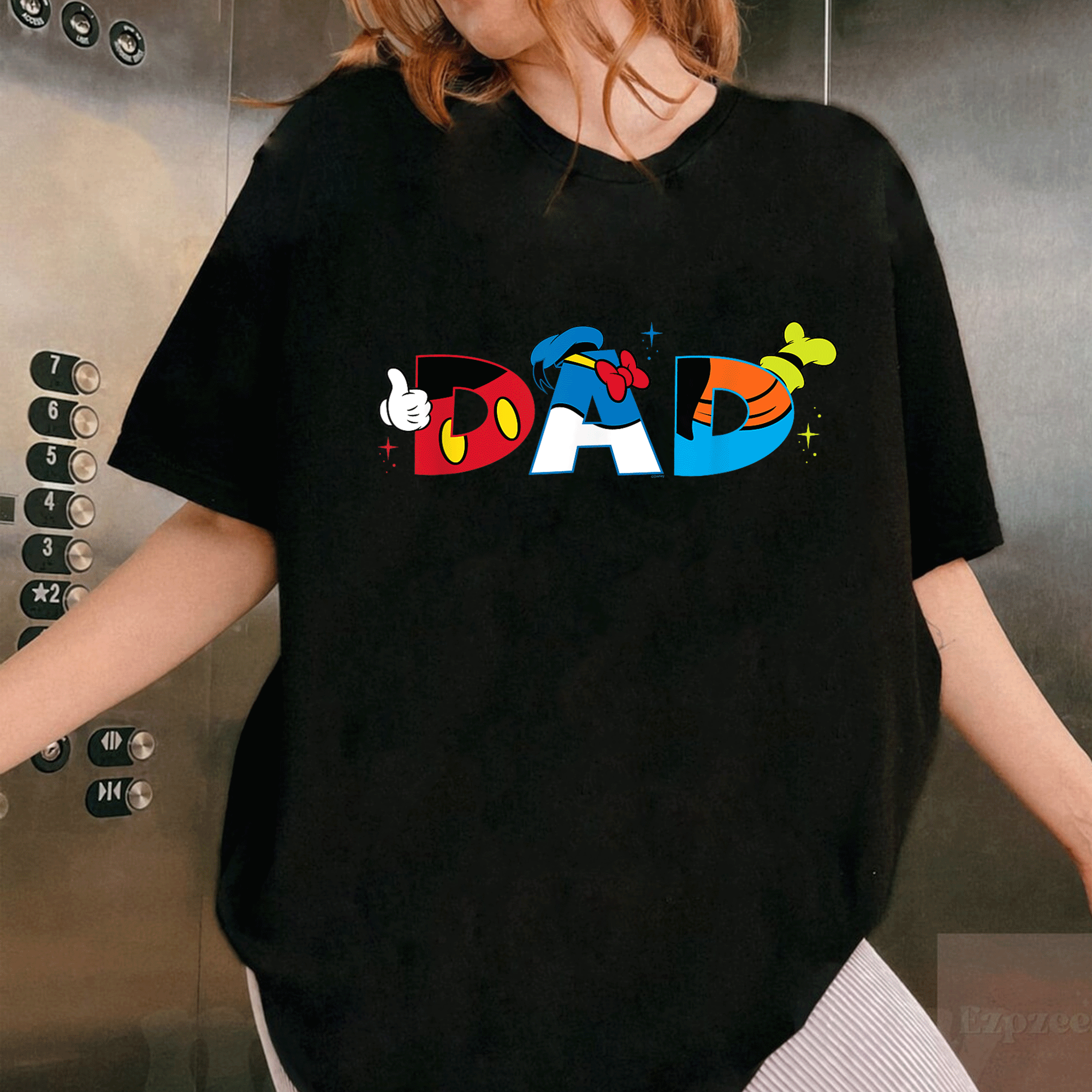 Disney Mickey Mouse and Friends Dad T-Shirt Perfect for Father's Day Gifts and Birthday Celebrations - 1