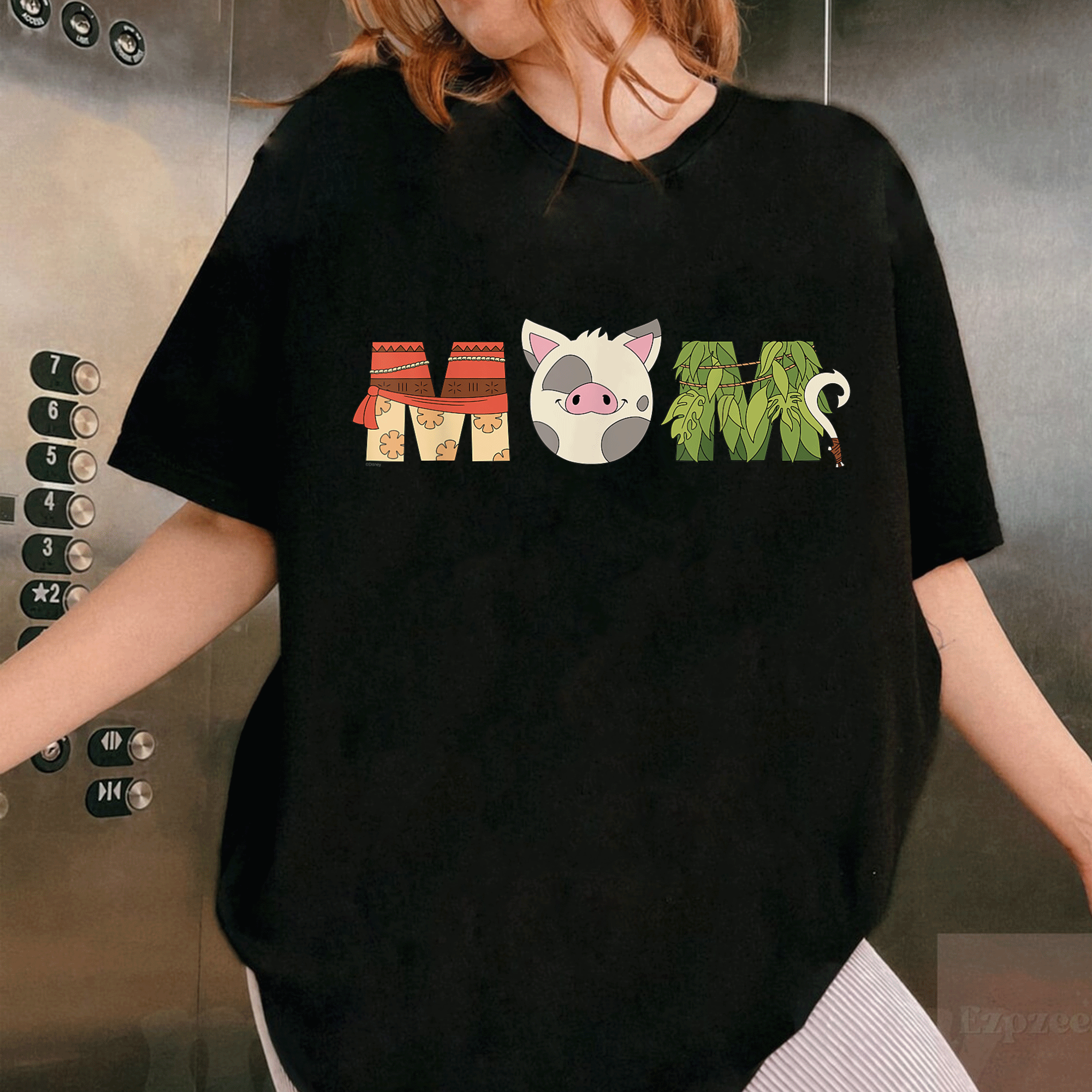 Disney Moana Pua and Maui T-Shirt Perfect for Mother's Day and Birthdays - Celebrate Best Moms in Style and Comfort! - 1