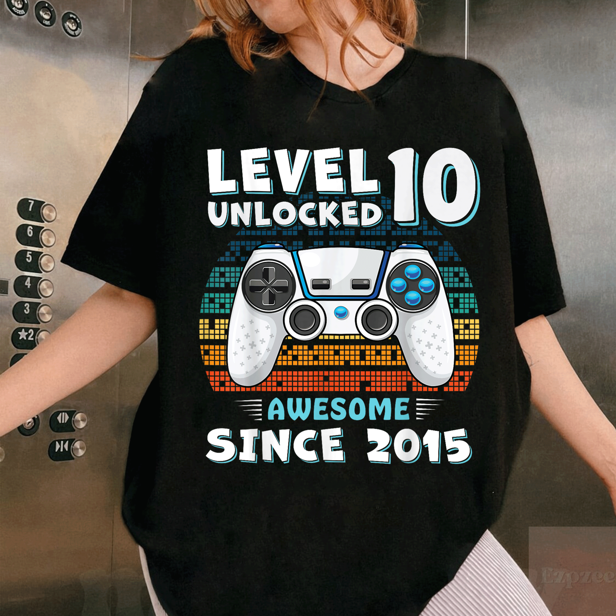 Celebrate Your Son's 10th Birthday with Fun BDay Decorations and a Cool 10 Year Old T-Shirt for Boys Born in 2015 - 1