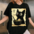 Funny Cat Ramen Graphic Tee - Cute Japanese Kawaii Anime Cat T-Shirt for Cat Lovers and Anime Fans, Perfect Gift! - 1
