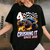 Birthday Monster Truck T-Shirt for 4 Year Old Boys - Fun 4th Birthday Gift for Kids Born in 2021 - Colorful and Playful Design - 1