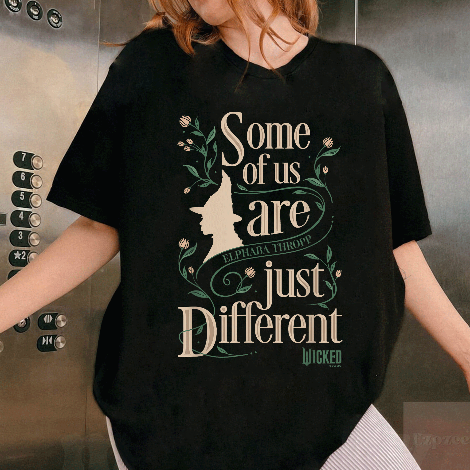 Wicked Elphaba Thropp Graphic T-Shirt for Fans of Different and Unique Style, Perfect for Musical Lovers and Merchy Collectors - 1