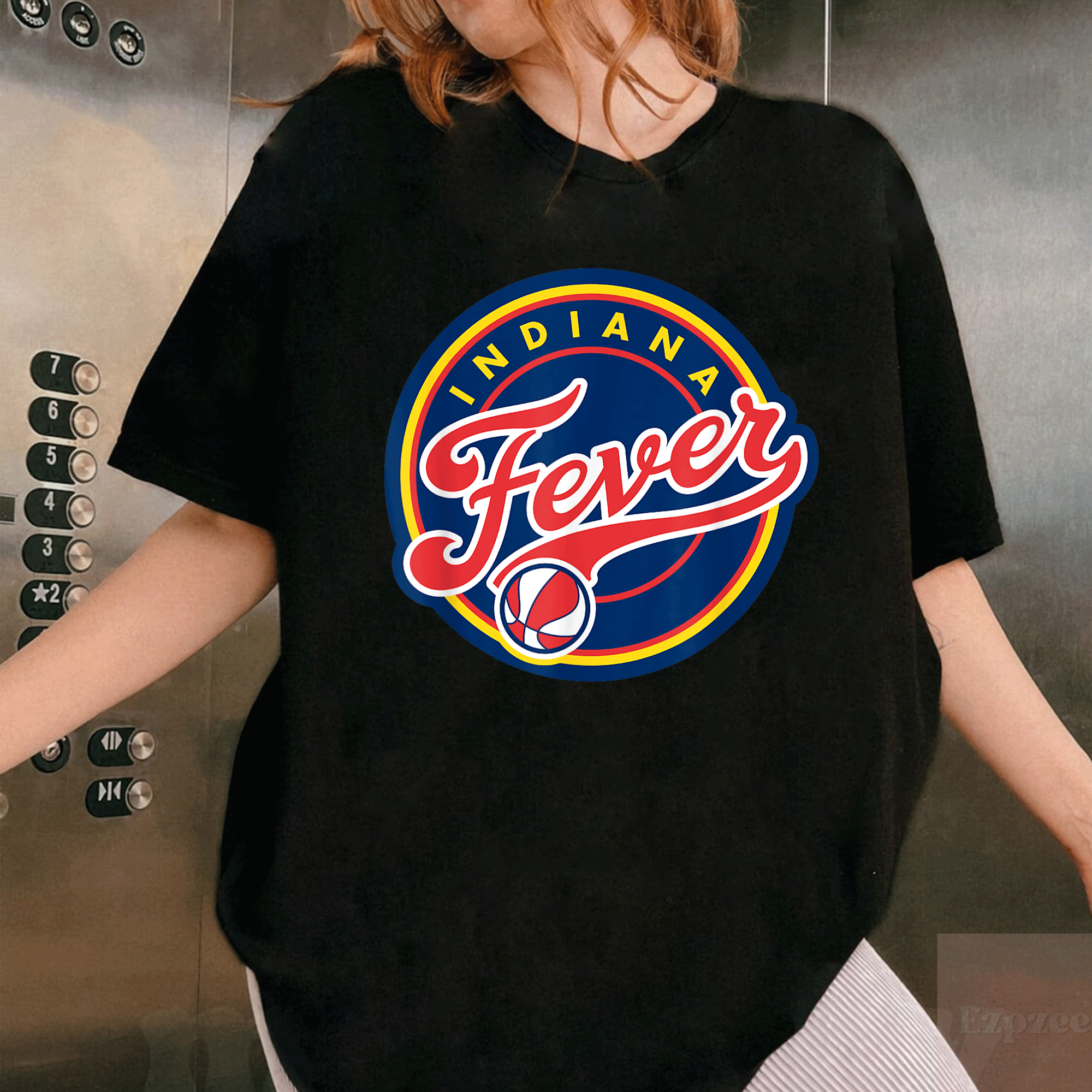 WNBA Indiana Fever Logo T-Shirt for Fans, Comfy and Stylish Sports Apparel, Perfect for Game Day and Casual Wear - 1