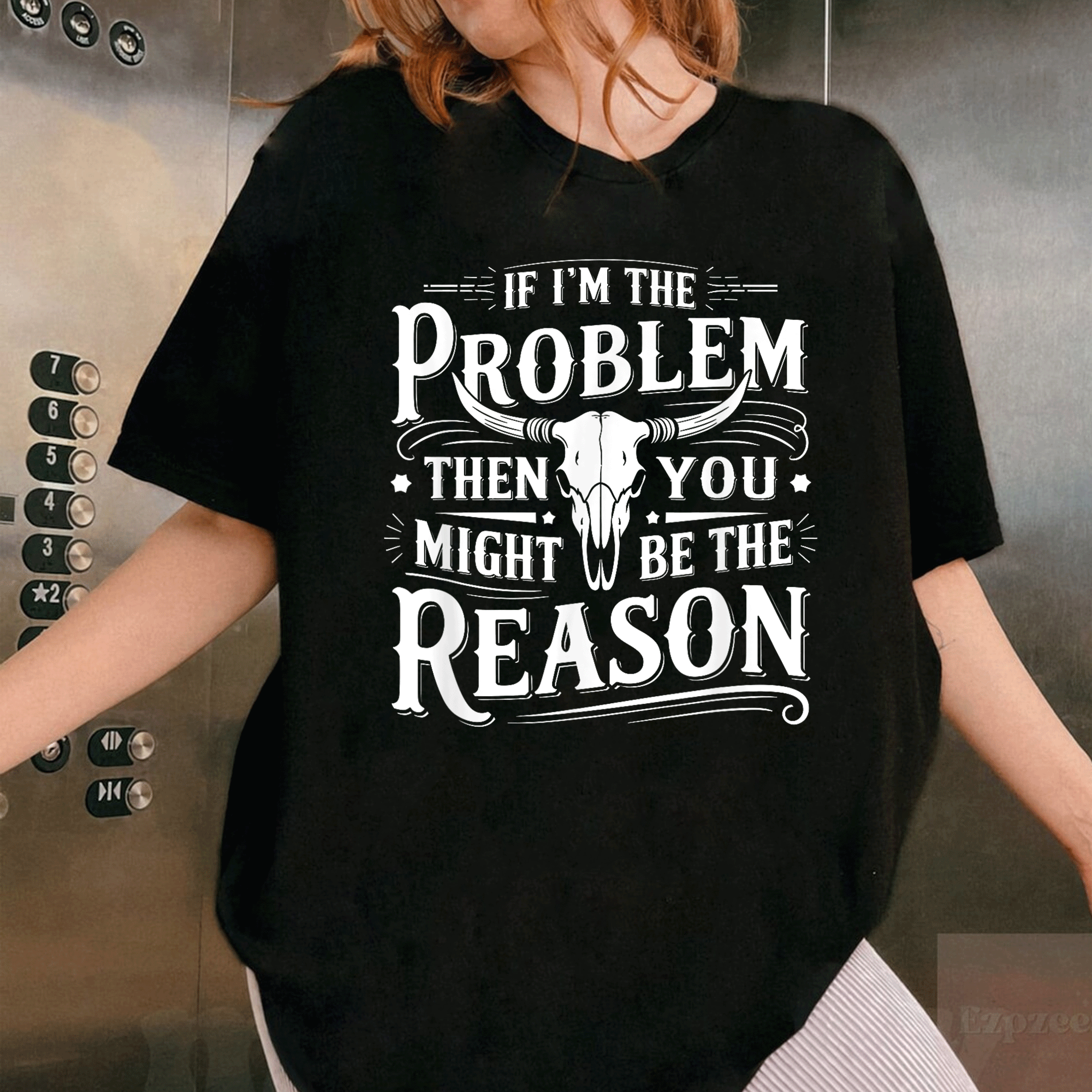 Vintage Problem Solving T-Shirt - If You Might Be the Reason for the Problem, Fun Retro Graphic Tee for Casual Wear - 1