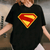 Superman 2025 Logo T-Shirt - Stylish Graphic Tee Featuring Iconic Superman Emblem for Superhero Fans and Collectors - 1