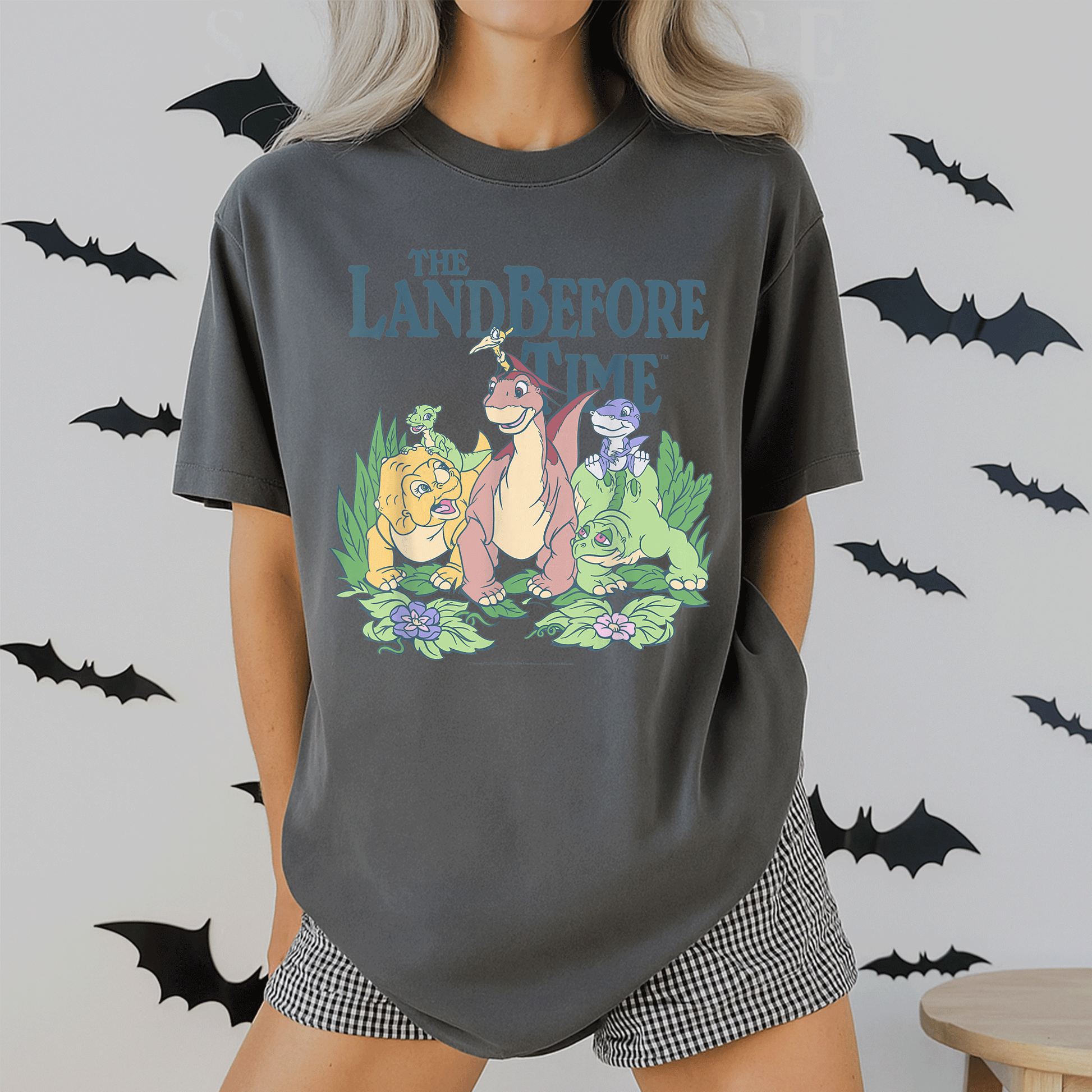 Land Before Time Pastel Dinosaur Friends T-Shirt for Kids, Cute Colorful Design Featuring Favorite Characters, Perfect Gift - 2