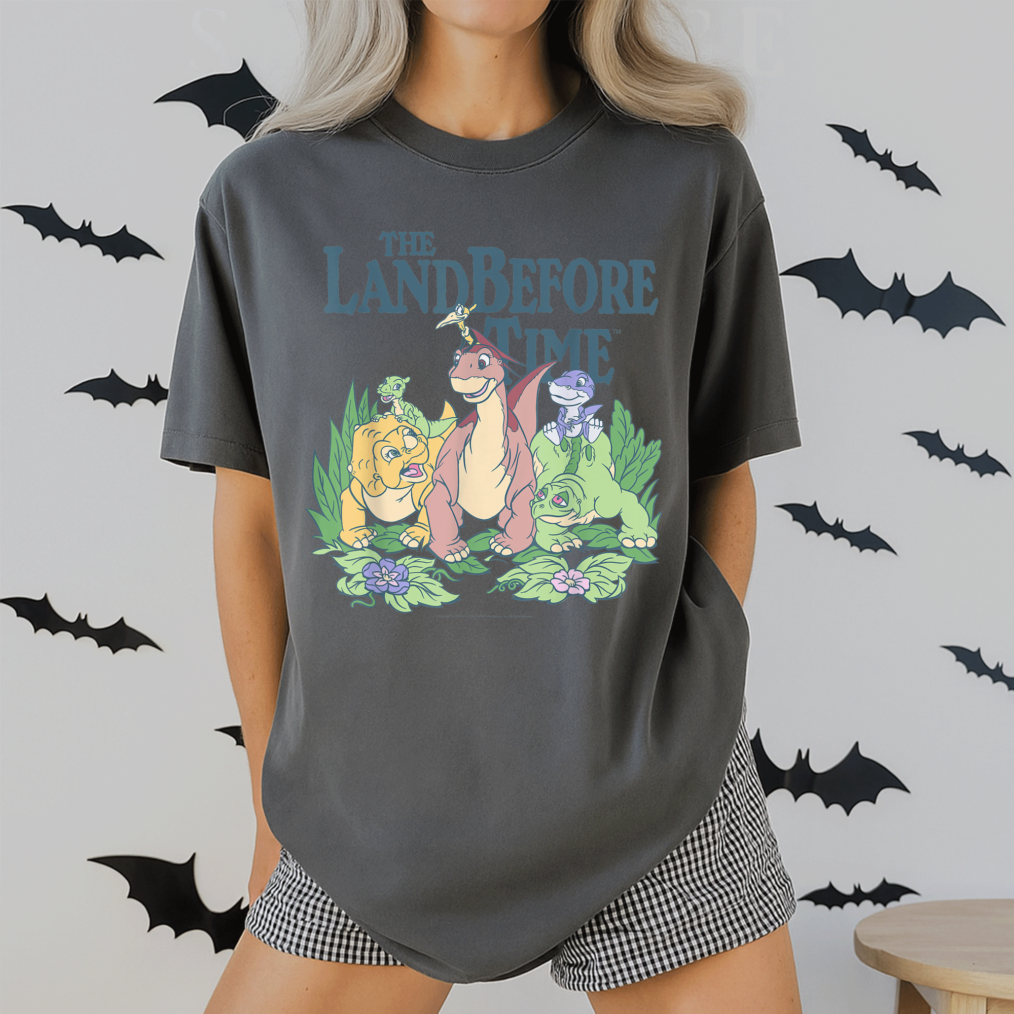 Land Before Time Pastel Dinosaur Friends T-Shirt for Kids, Cute Colorful Design Featuring Favorite Characters, Perfect Gift - 2