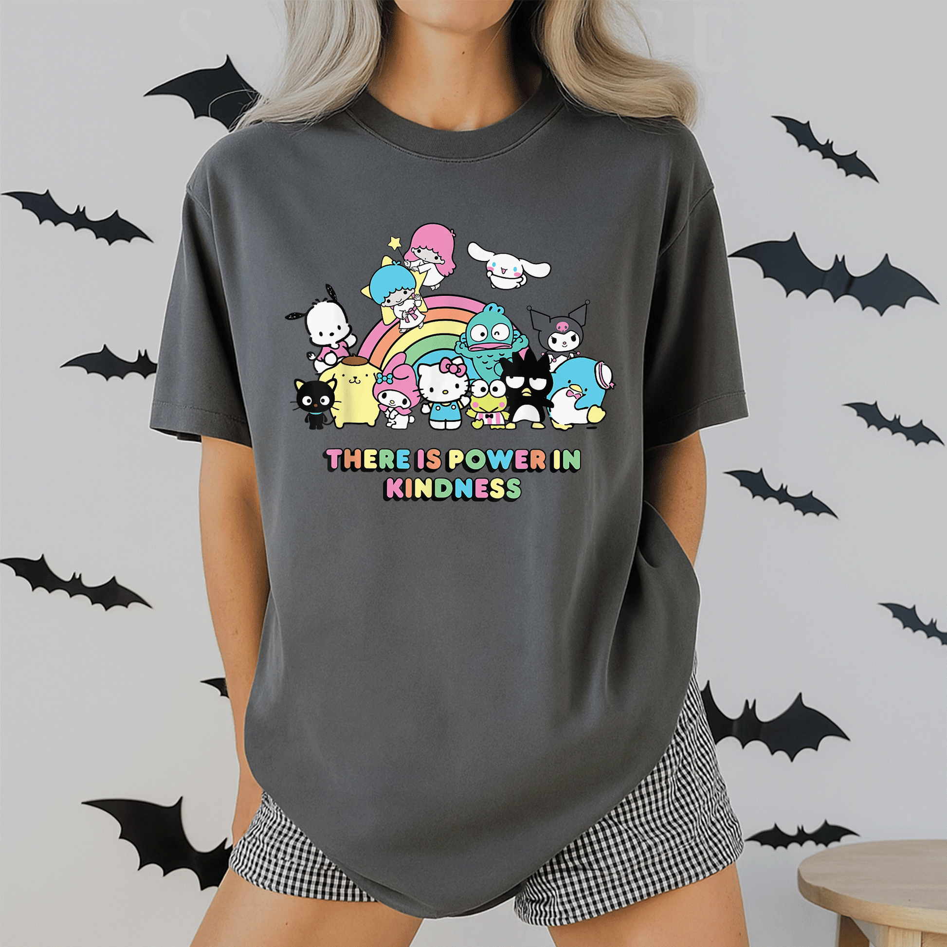 Hello Kitty and Friends Cute T-Shirt - Embrace Kindness with Adorable Design Perfect for Kids and Fans of All Ages - 2
