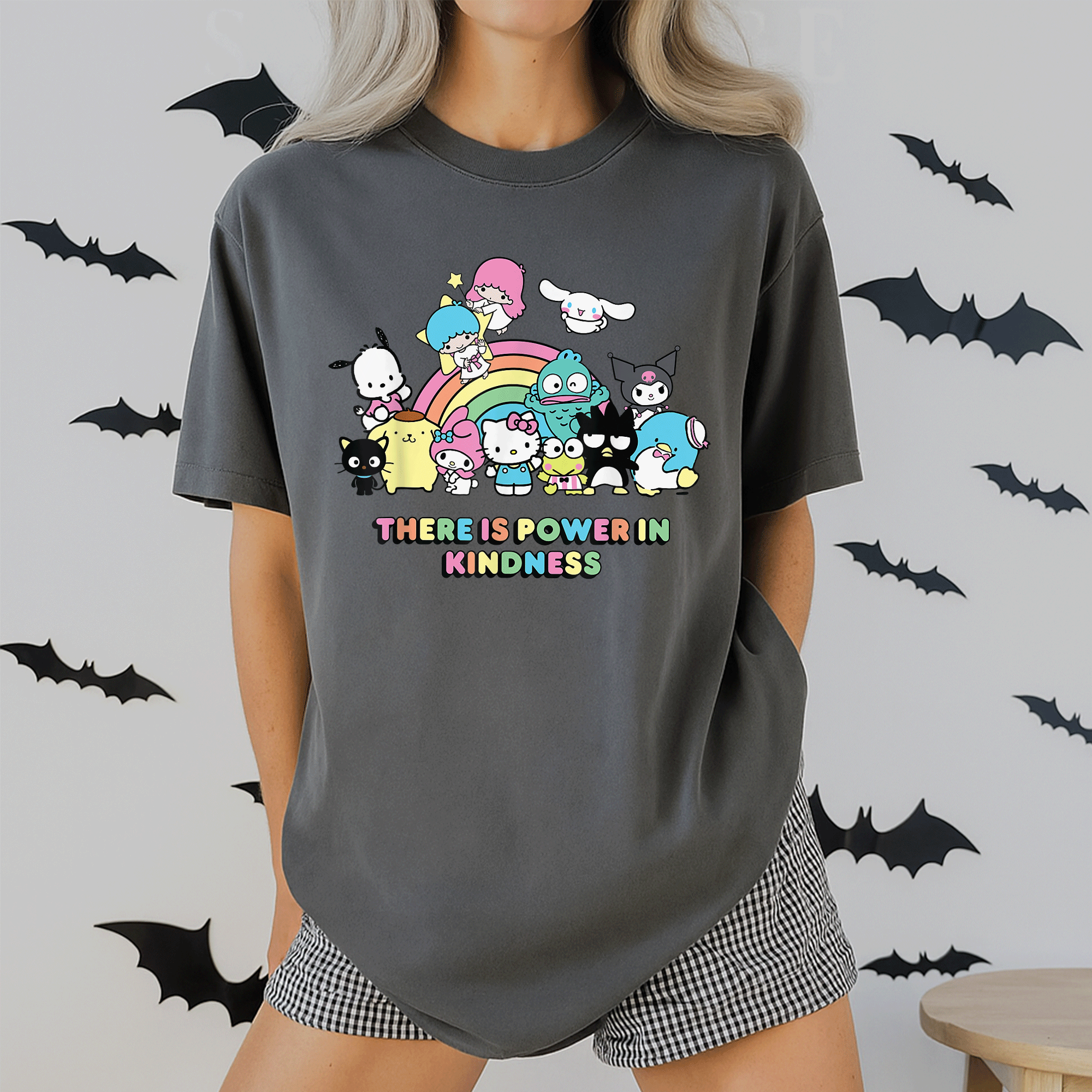 Hello Kitty and Friends Cute T-Shirt - Embrace Kindness with Adorable Design Perfect for Kids and Fans of All Ages - 2
