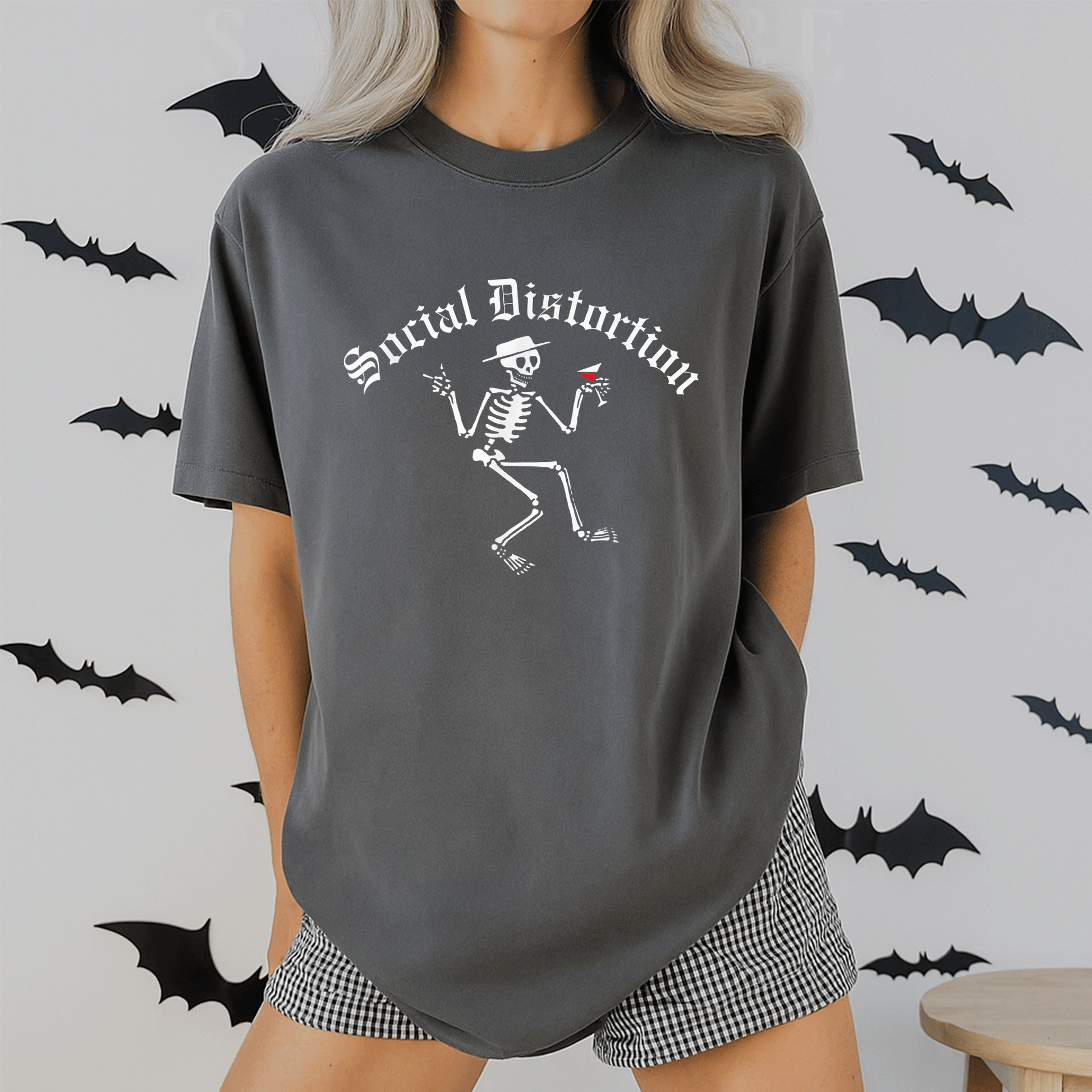 Social Distortion Skelly T-Shirt for Fans - Unique Art Design with Iconic Skelly Print - Trendy and Comfortable Wear - 2