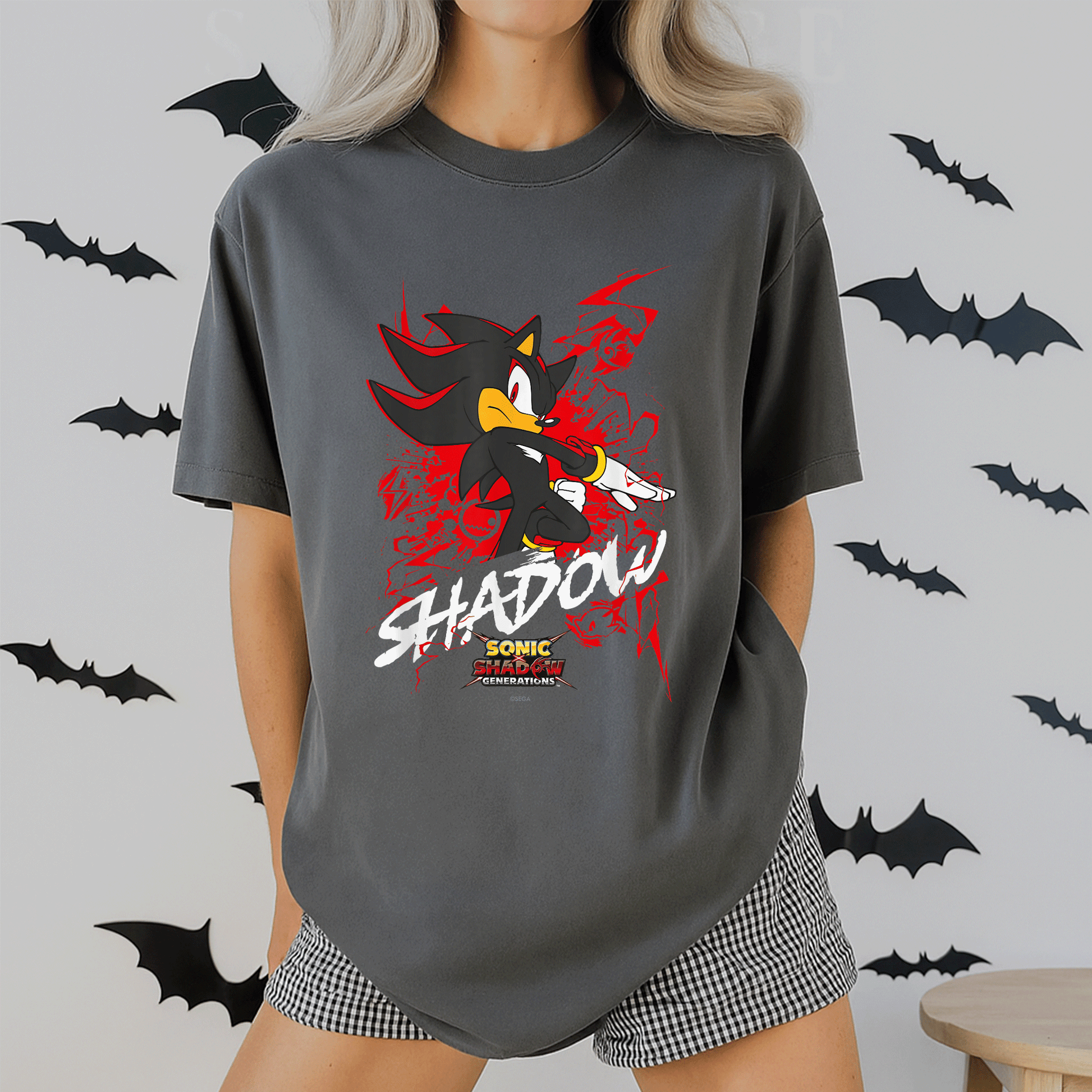 Sonic the Hedgehog Shadow T-Shirt Featuring Epic Sonic X Shadow Generations Design – Perfect for Fans and Collectors! - 2