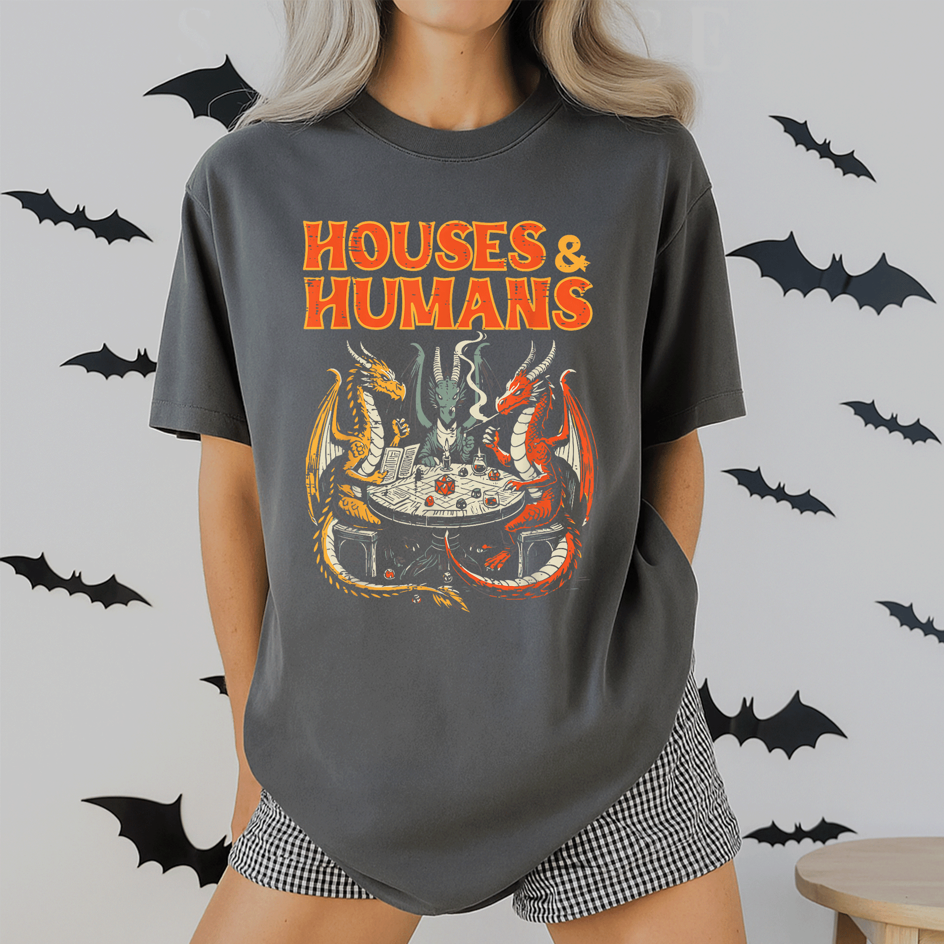 Funny Gaming House RPG Parody T-Shirt for Men, Boys, and Kids - Perfect for Gamers Who Love Humor and Fun Styles - 2