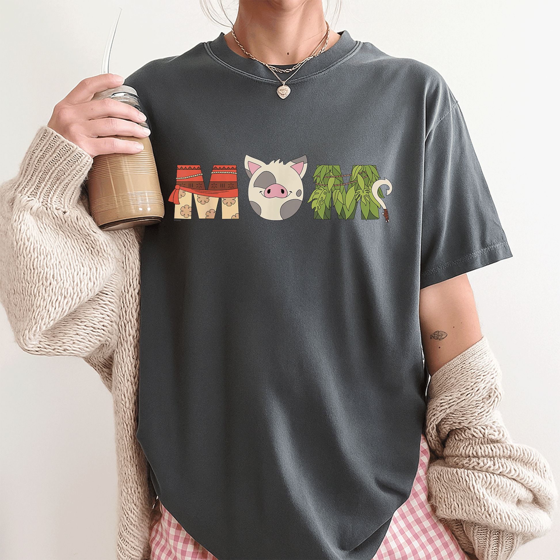 Disney Moana Pua and Maui T-Shirt Perfect for Mother's Day and Birthdays - Celebrate Best Moms in Style and Comfort! - 3