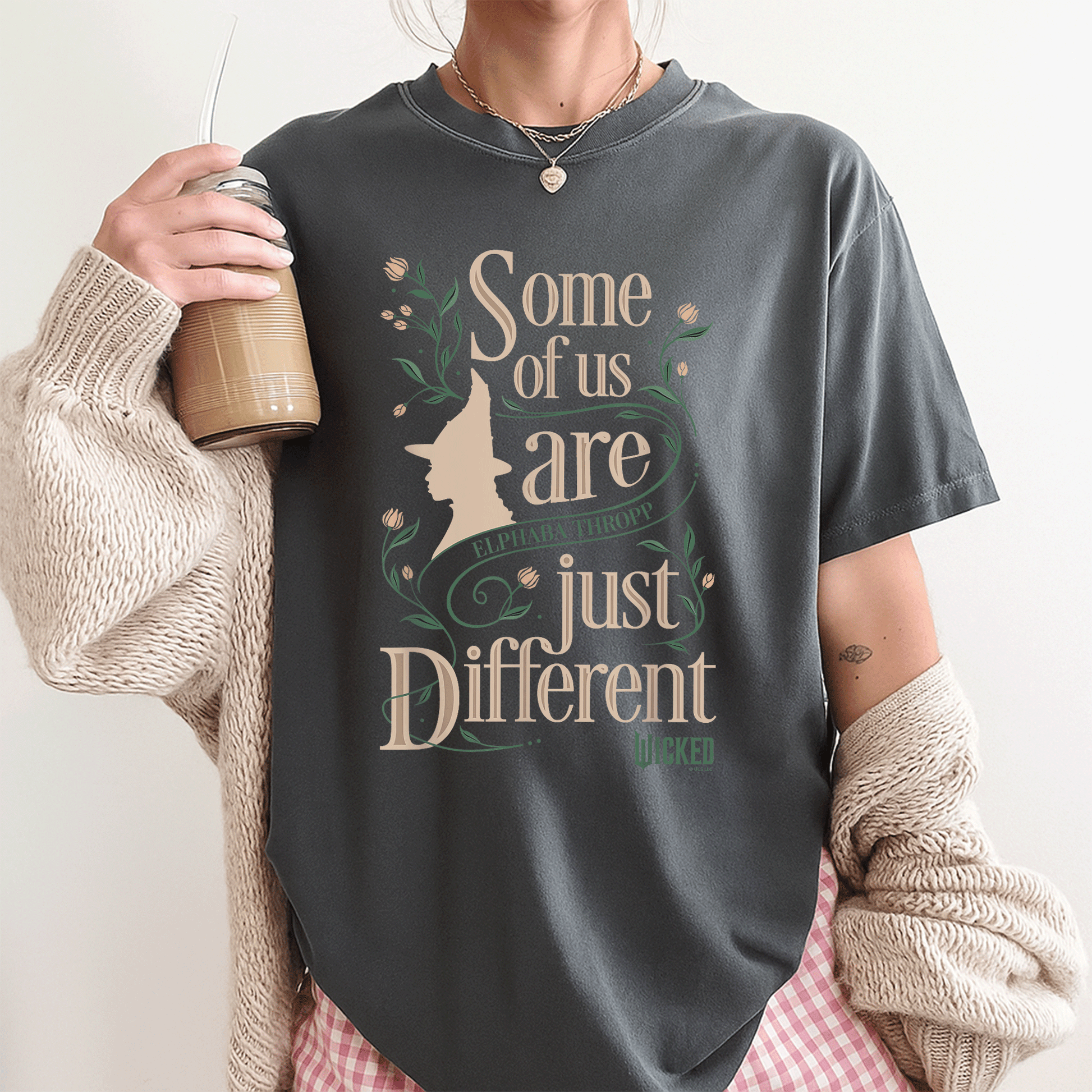 Wicked Elphaba Thropp Graphic T-Shirt for Fans of Different and Unique Style, Perfect for Musical Lovers and Merchy Collectors - 3