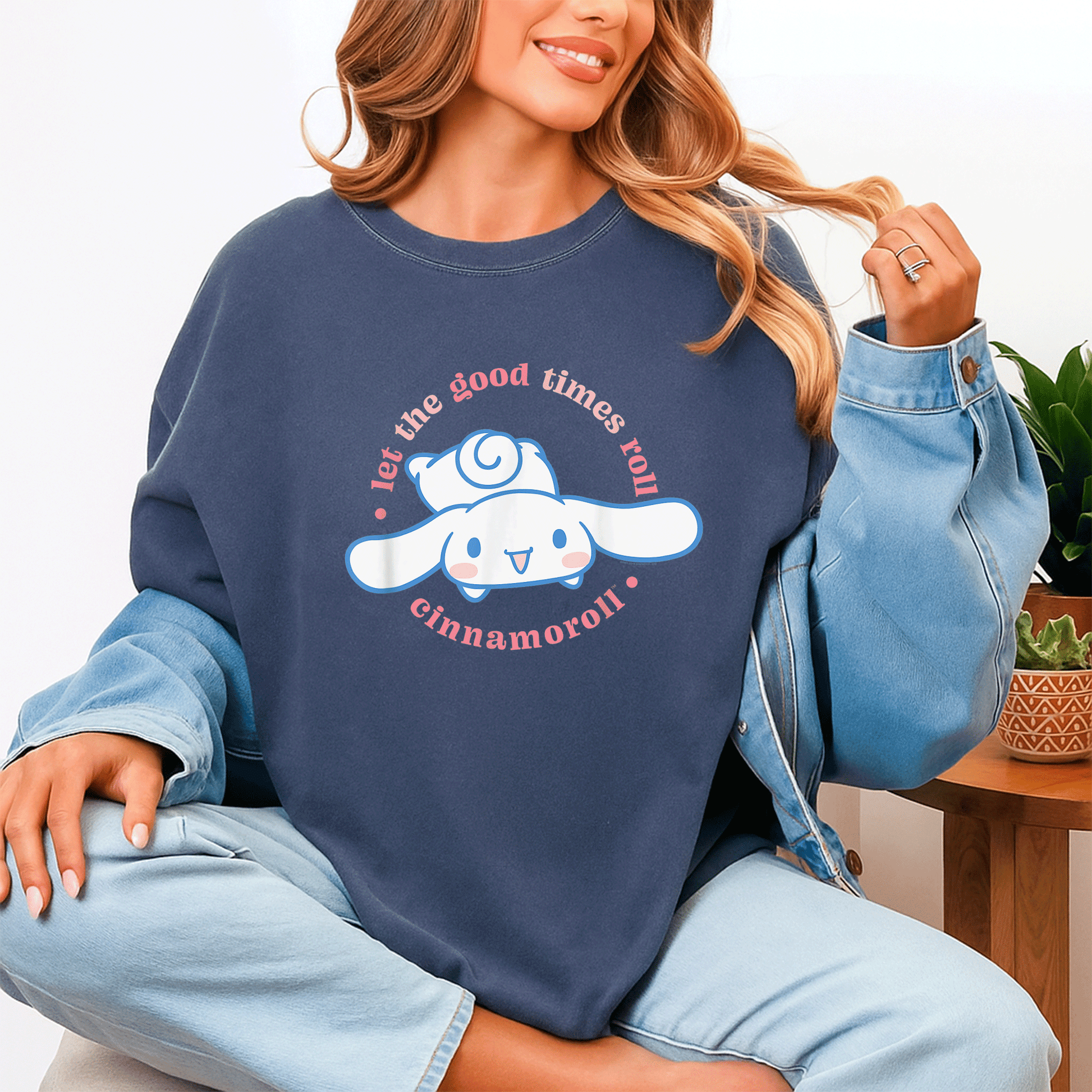 Cute Cinnamoroll Let the Good Times Roll T-Shirt for Fans – Adorable Graphic Tee Featuring Charming Cinnamoroll Design - 4