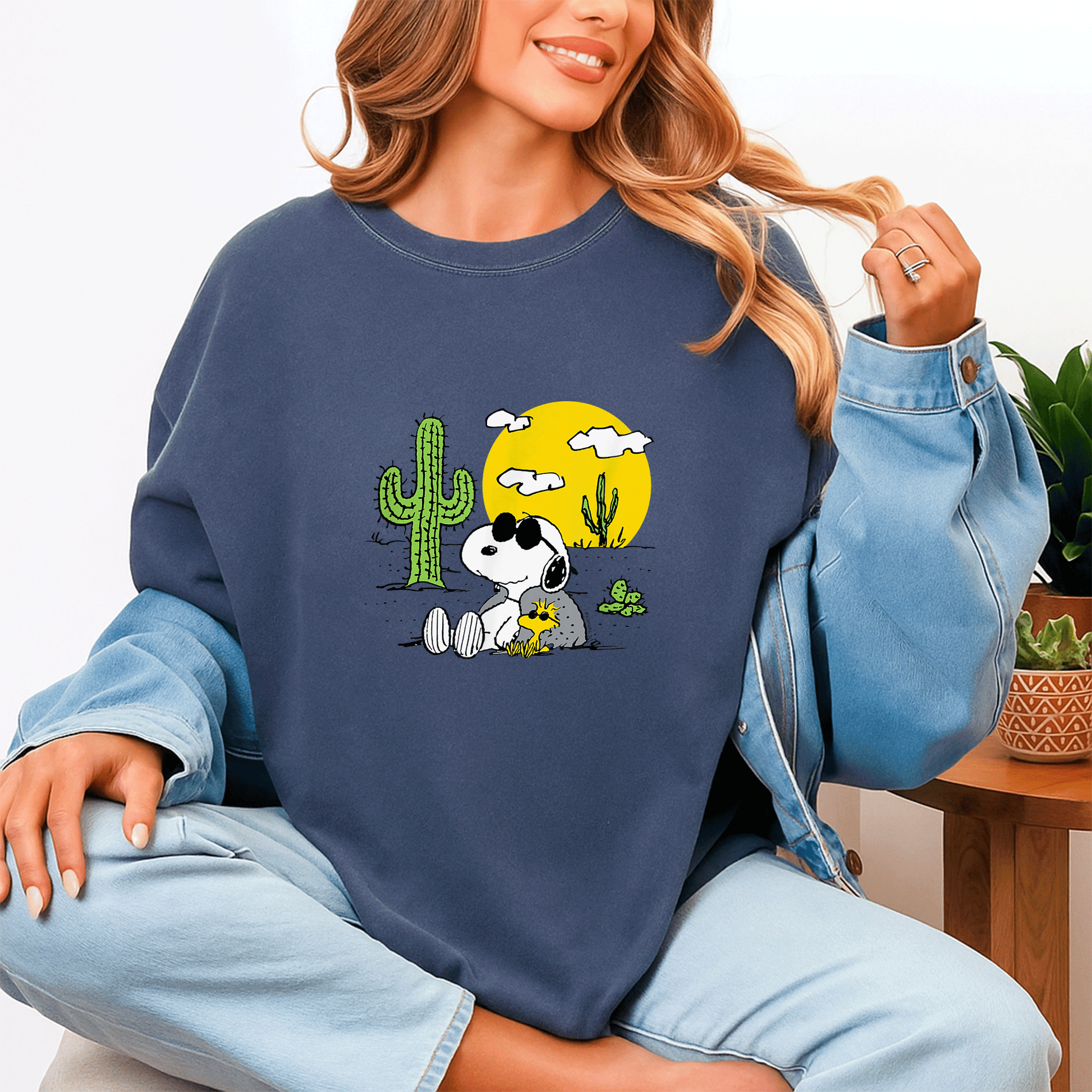 Snoopy and Woodstock Summer Adventure T-Shirt - Fun Peanuts Desert Graphic Tee for Fans of Classic Comics and Iconic Characters - 4