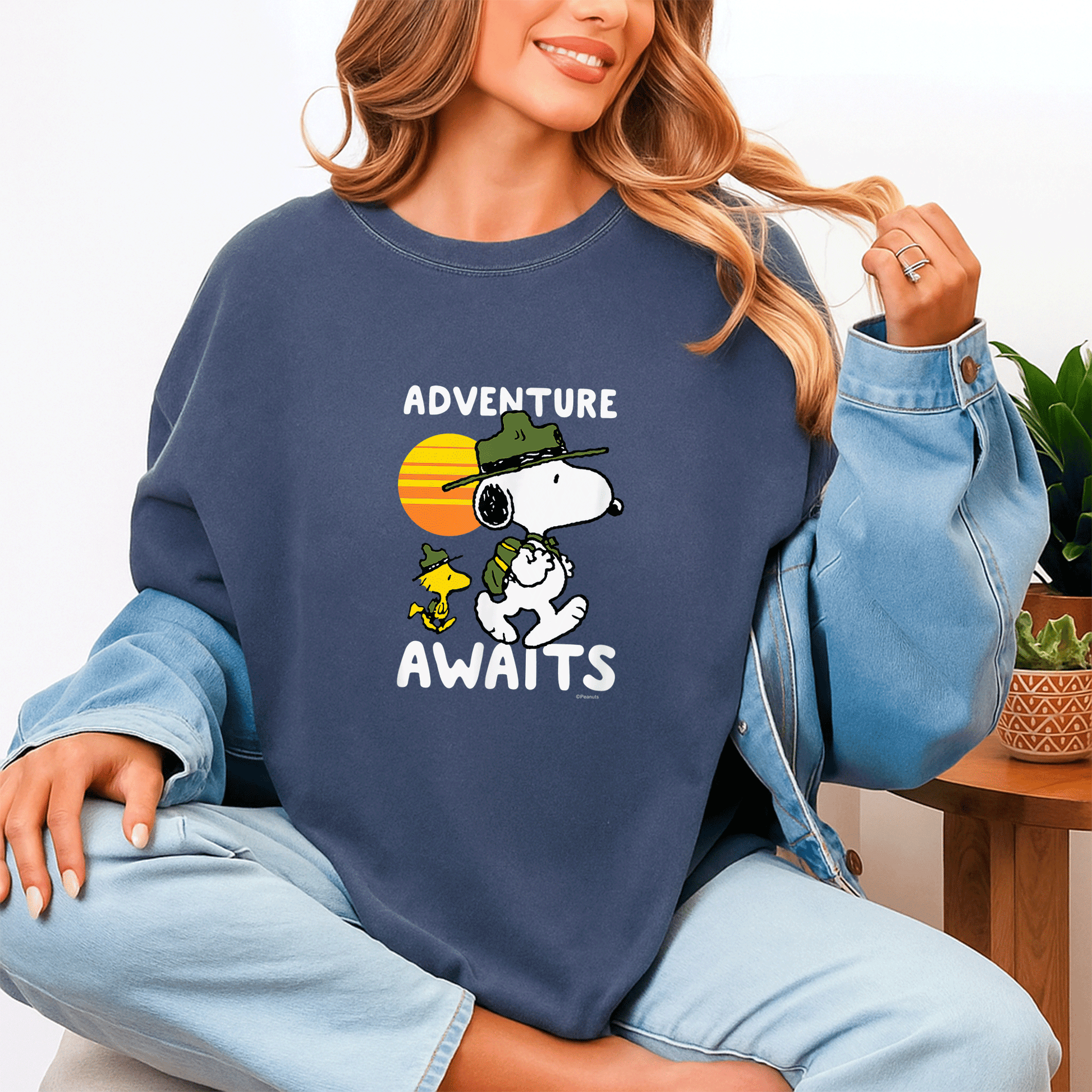 Peanuts Snoopy Adventure Awaits T-Shirt Featuring a Fun Cartoon Design Perfect for Fans of Charlie Brown and Friends - 4