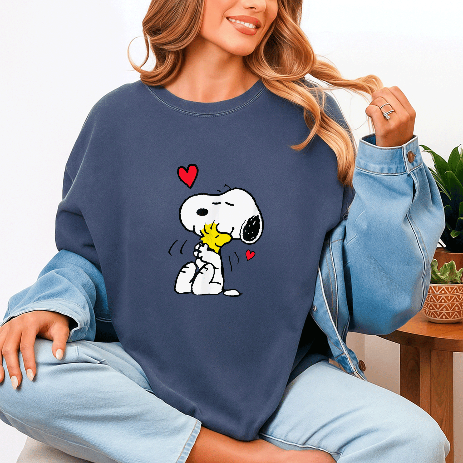 Snoopy Lots Of Love T-Shirt for Peanuts Fans | Cute and Playful Graphic Tee Featuring Iconic Snoopy Design - 4