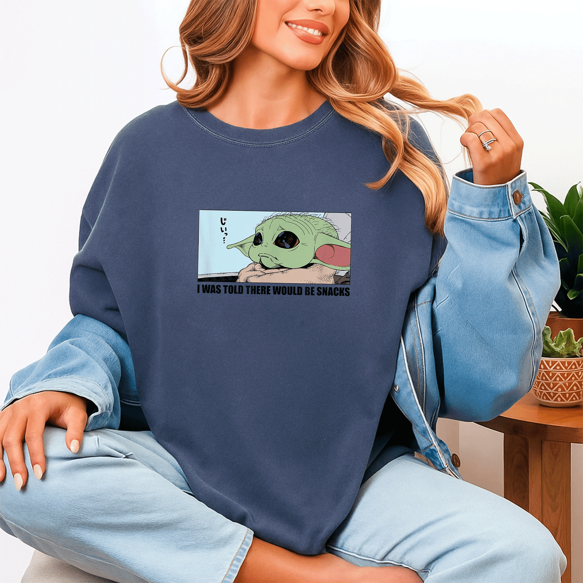 Cute Grogu Wants Snacks T-Shirt from Amazon Essentials The Mandalorian – Adorable Graphic Tee for Star Wars Fans and Collectors - 4
