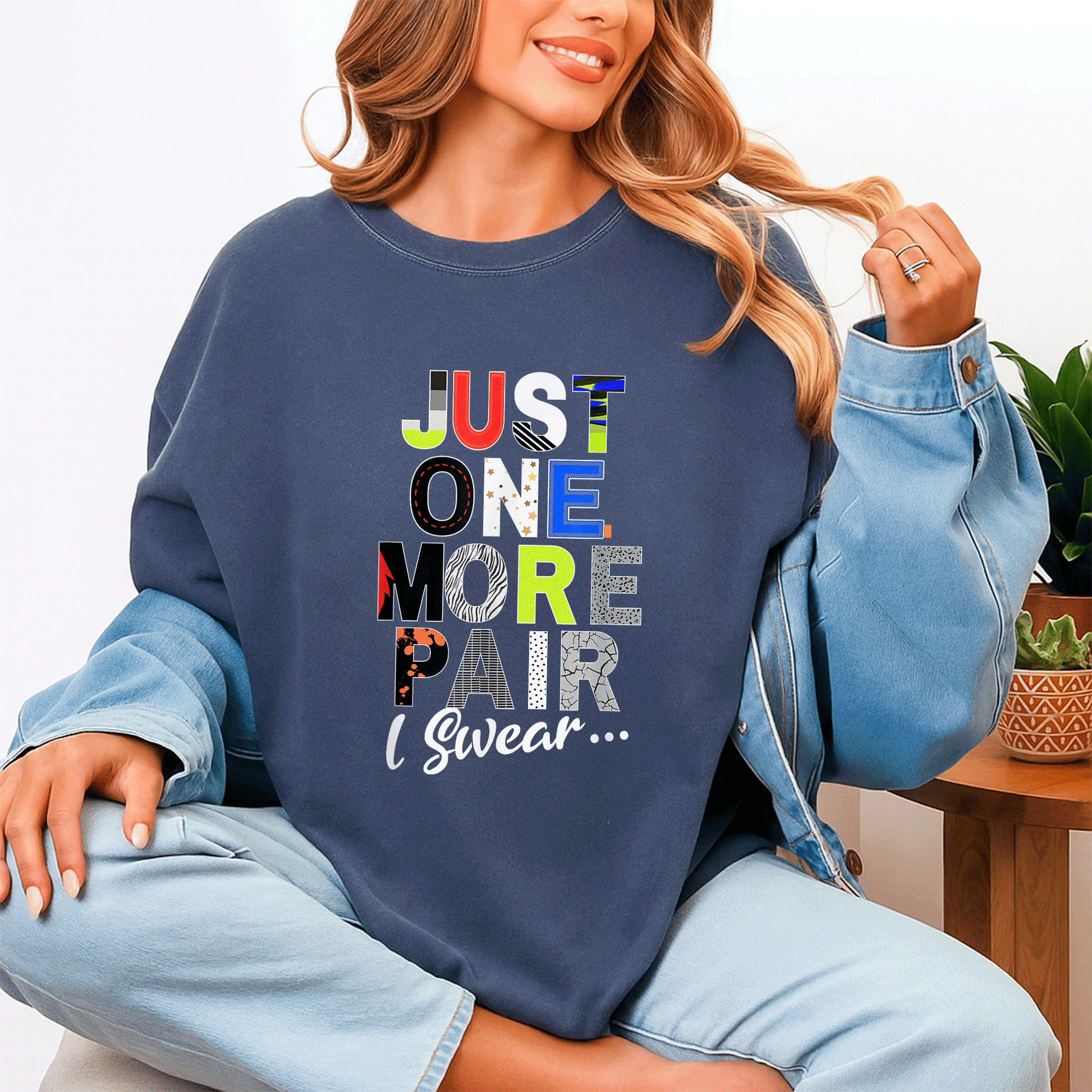 Sneaker Head Just One More Pair Sneaker Collector T-Shirt for Sneaker Lovers Fashionable and Fun Graphic Tee - 4