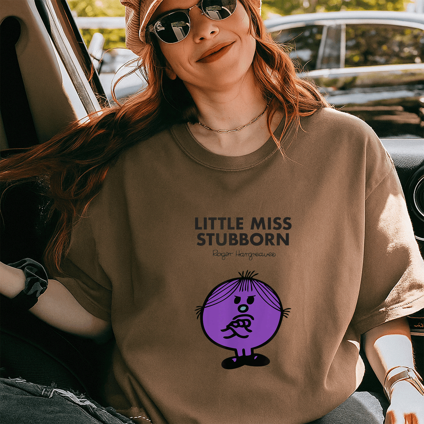 Mr Men Little Miss Stubborn T-Shirt for Kids Fun Colorful Design with Playful Illustration Perfect Gift for Young Readers - 5