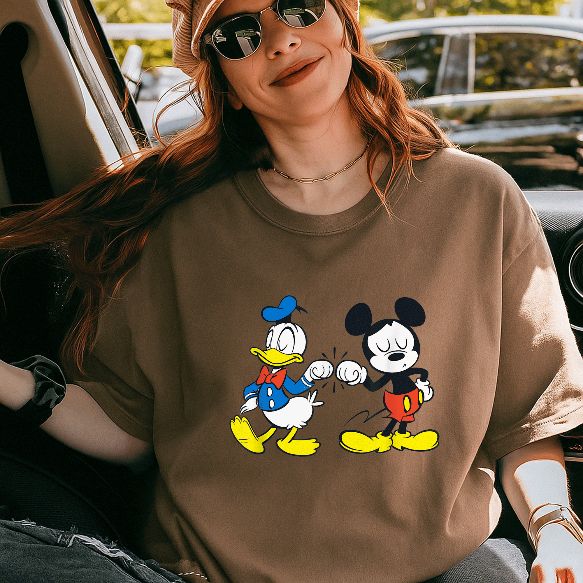 Disney Mickey Mouse and Donald Duck Best Friends T-Shirt for Kids and Adults - Fun and Colorful Graphic Tee Design - 5